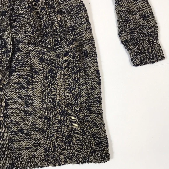 🍄 Anthropologie Akemi + Kin Navy Marin Cardigan - Picture 4 of 12